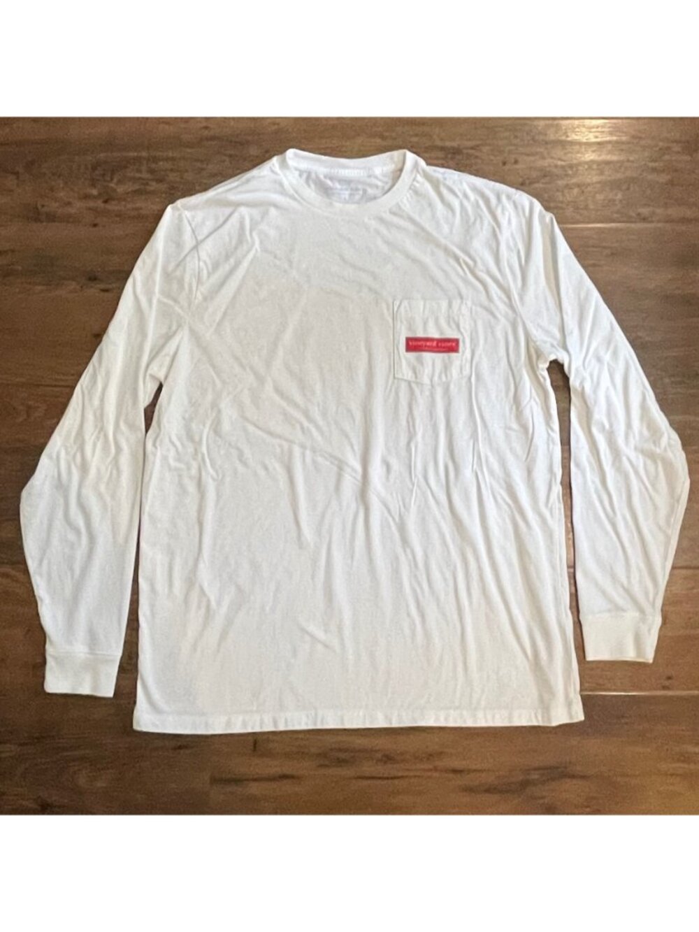 Vineyard Vines Long Sleeve White Shirt Christmas Mens Large - Picture 5 of 8